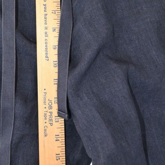 Nautica Explorer Navy 100% Linen Pants XXL Loose Coastal Resort Minimalist - Picture 5 of 10